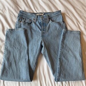 Levi's Classic Light Blue Straight Jeans